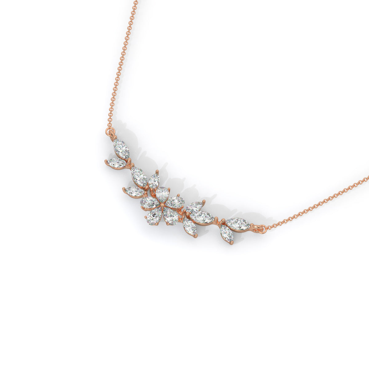 Blossoming Beauty Diamond Pendant