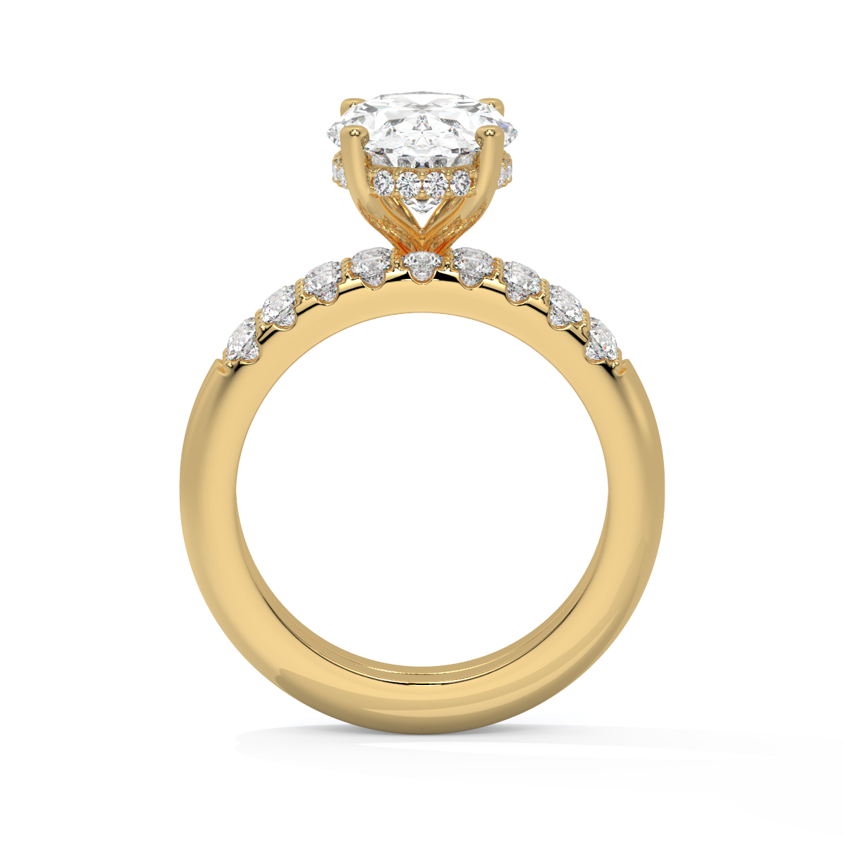 Pure Essence Bypass diamond Ring