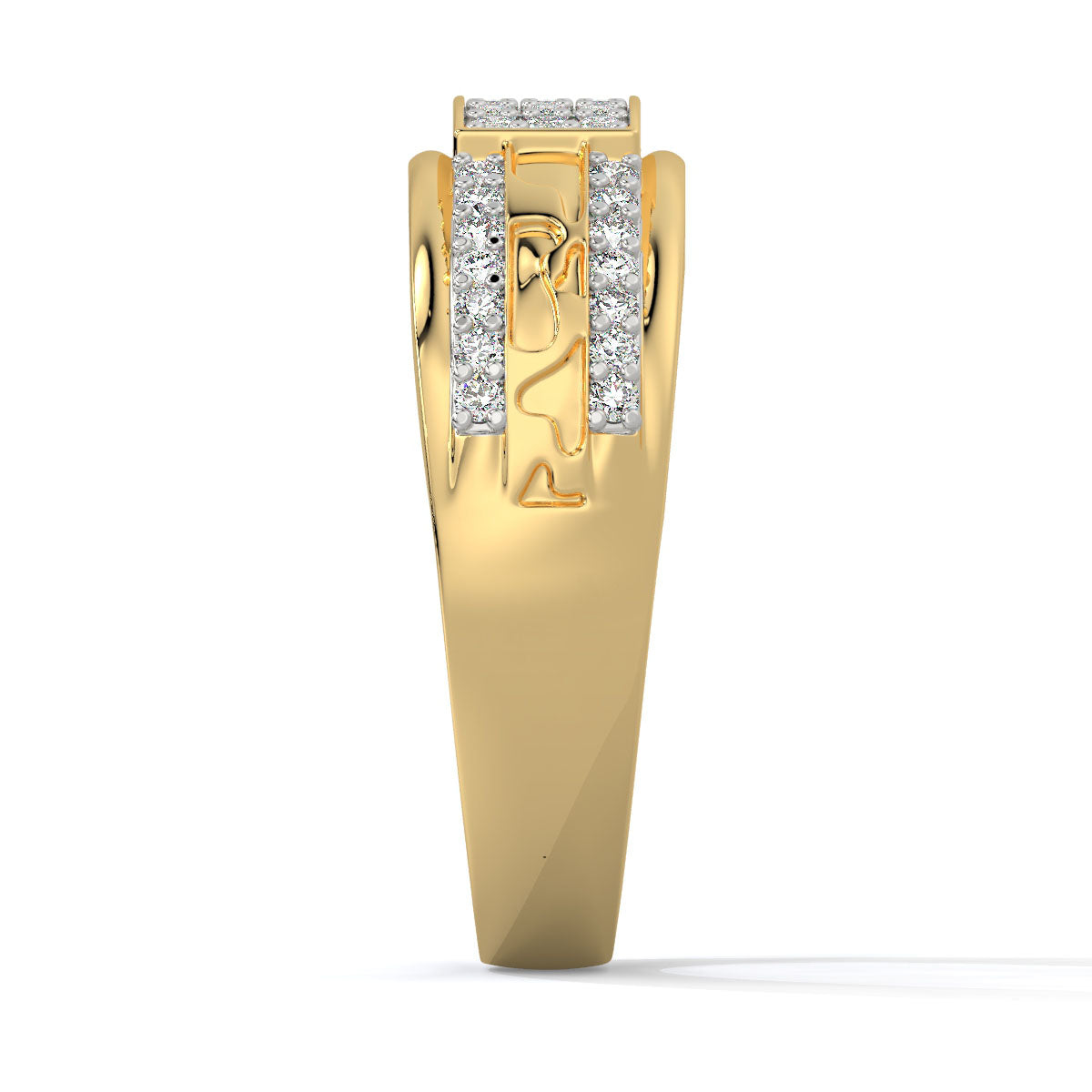 Majestic Allure Men's Diamond Ring