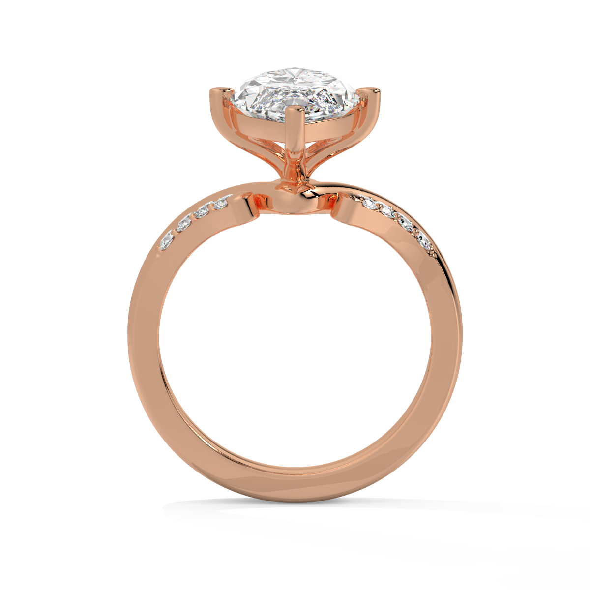 The Marquise Bypass Diamond Ring