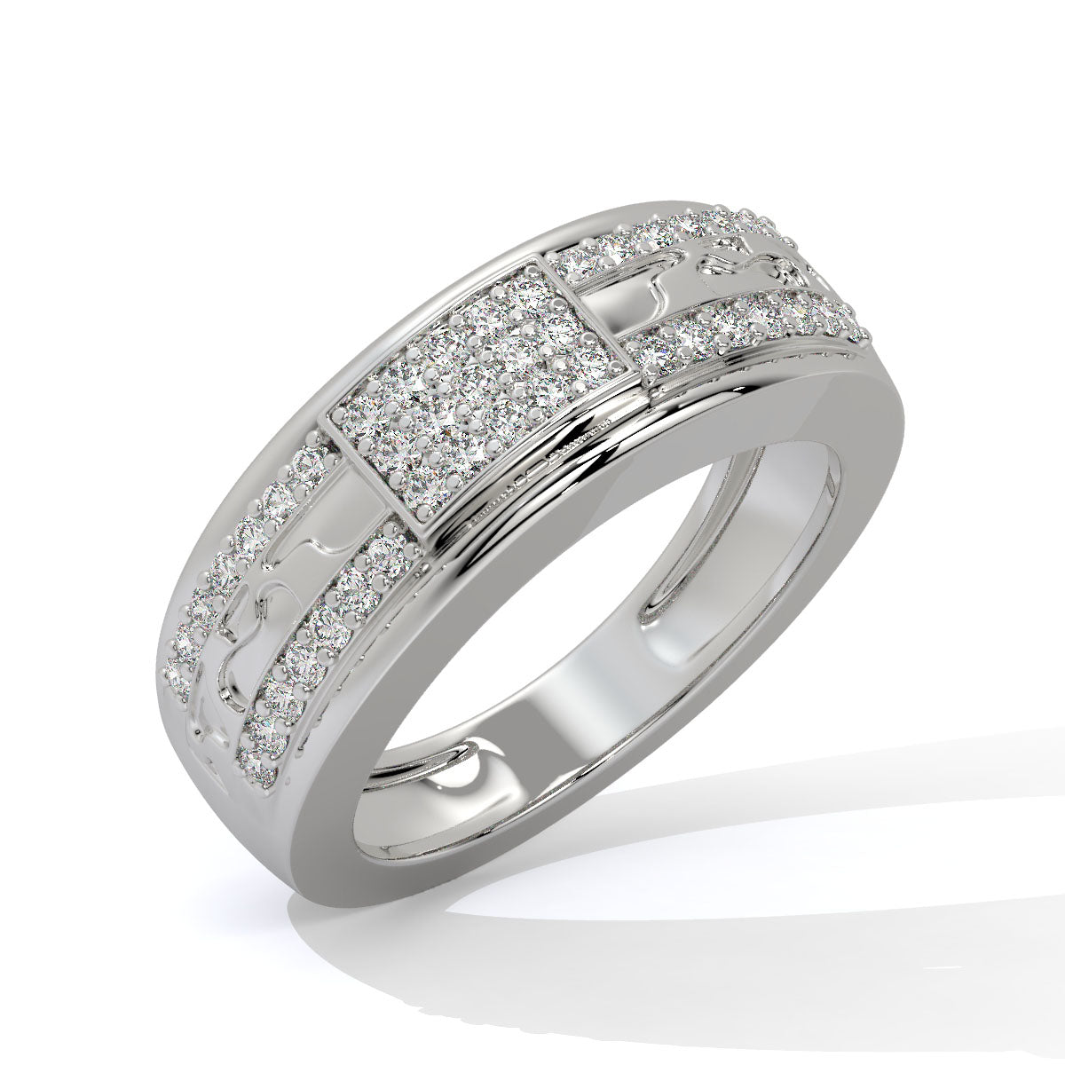 Majestic Allure Men's Diamond Ring