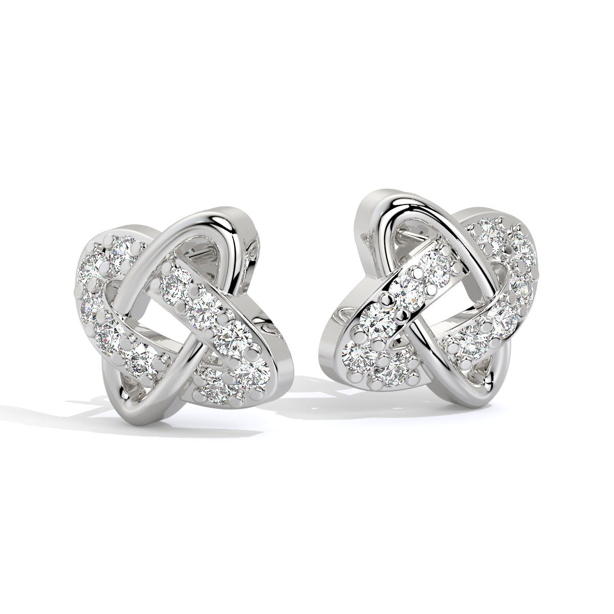 Infinity Glow Diamond Studs