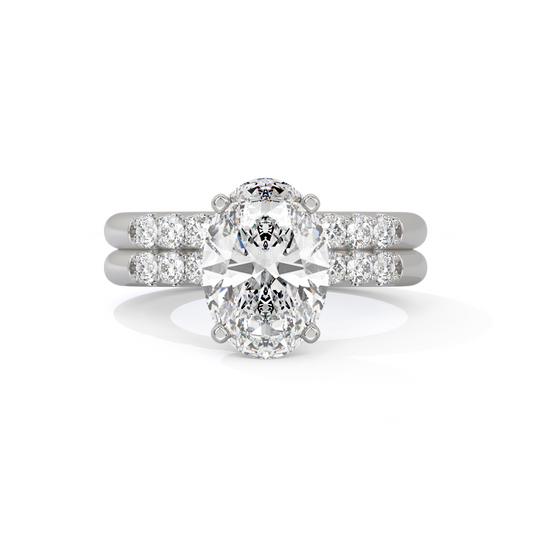 Pure Essence Bypass diamond Ring
