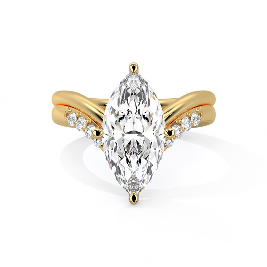 The Marquise Bypass Diamond Ring