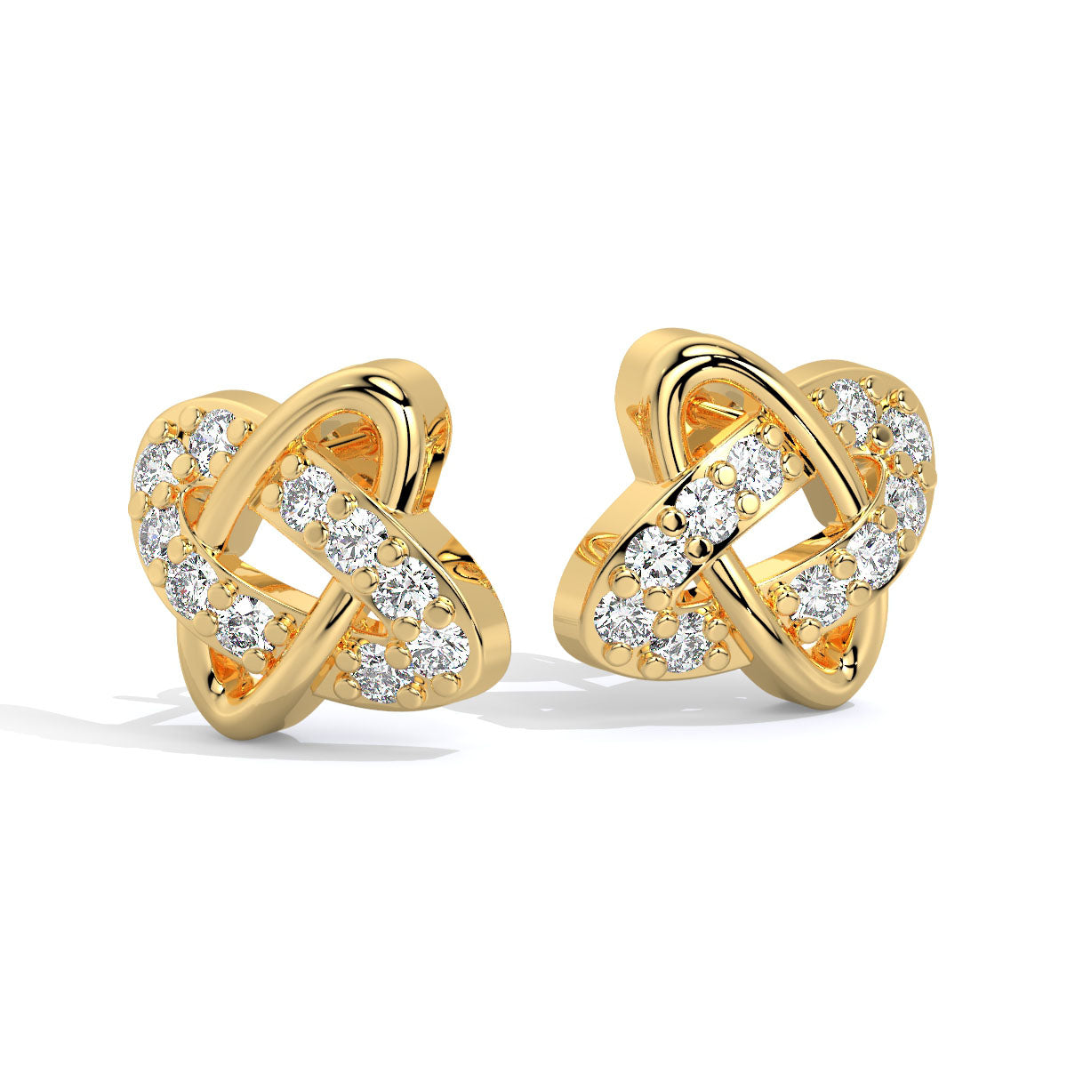 Infinity Glow Diamond Studs