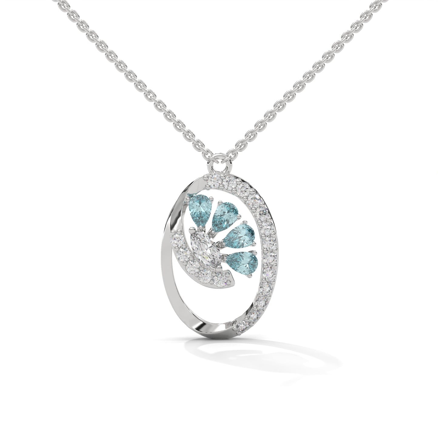 Aqualis Diamond Glow Pendant