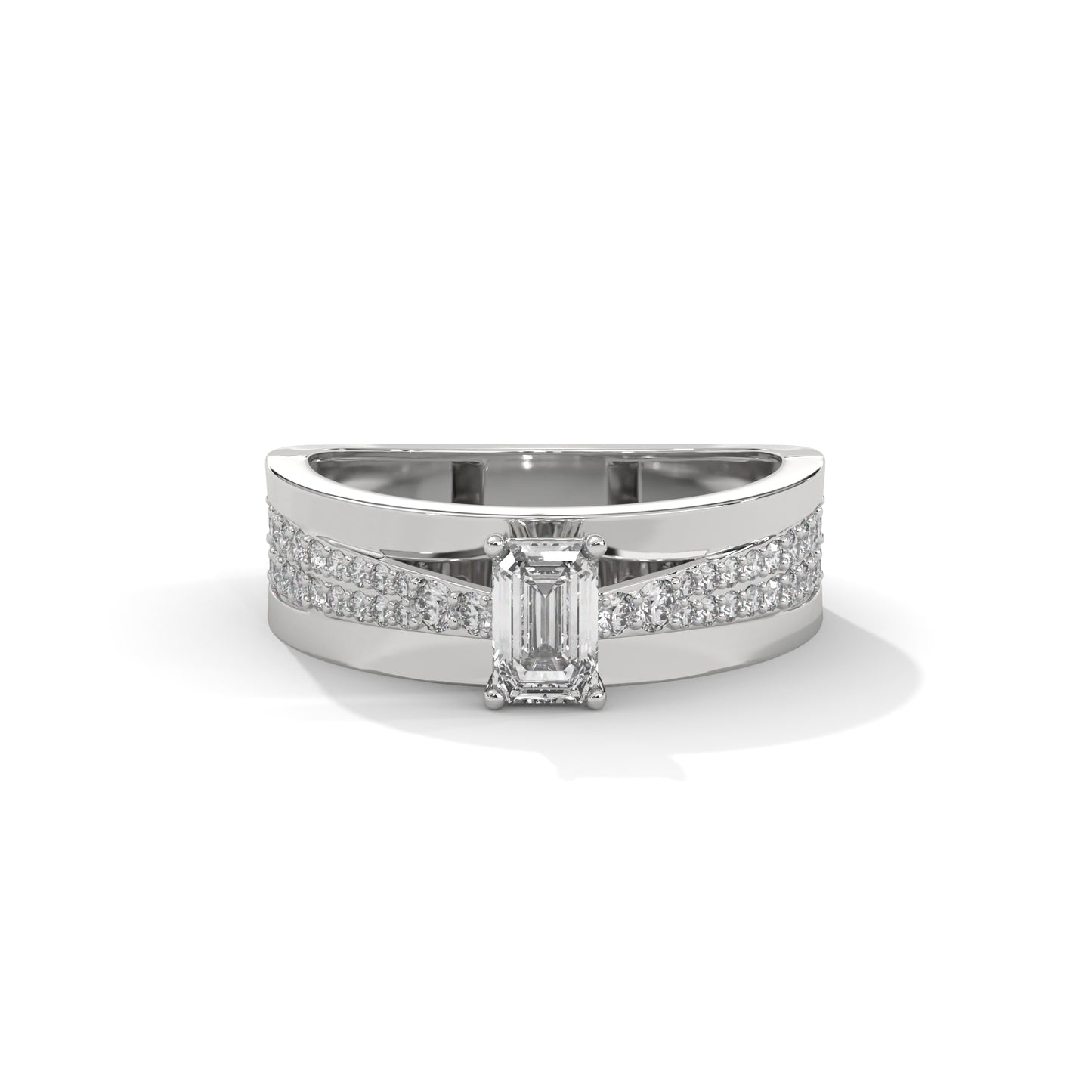 Monarch Cut Radiance Ring