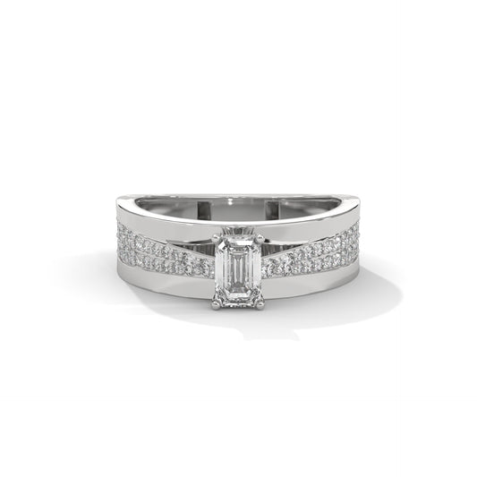 Monarch Cut Radiance Ring