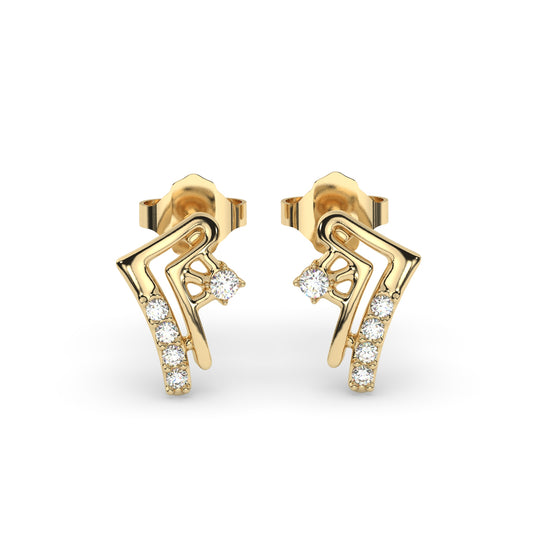 Elegant Diamond Studs