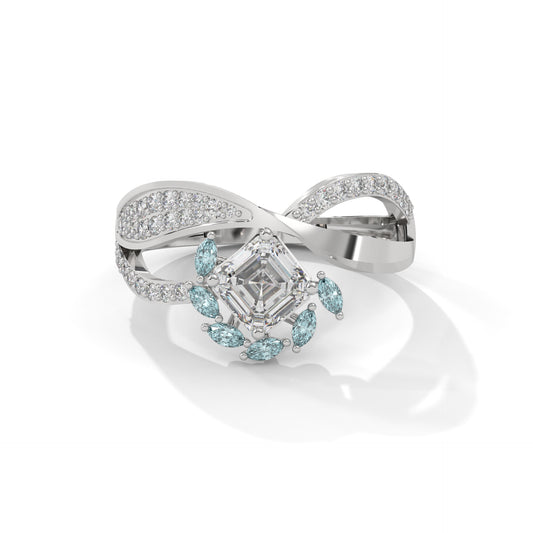 Glacira Icy Bloom Diamond Ring