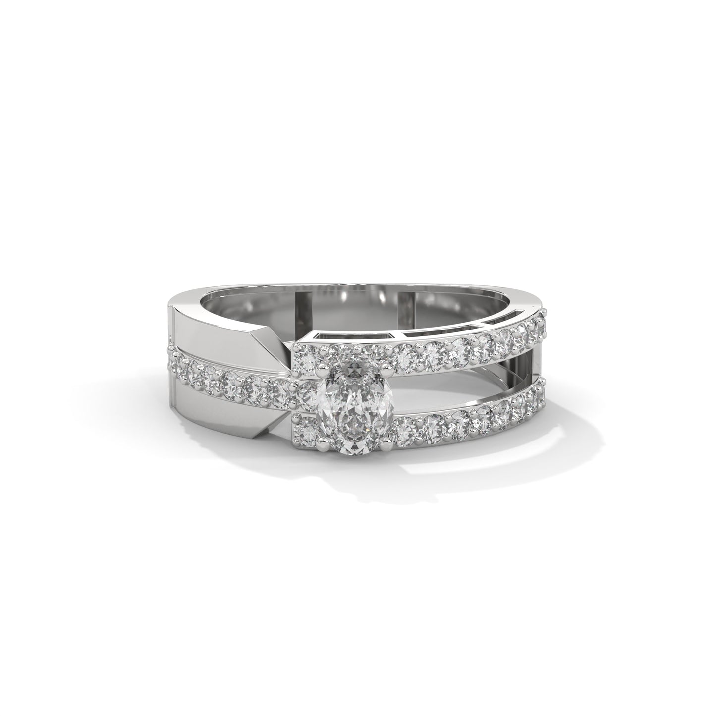 Astra Glide Diamond Ring