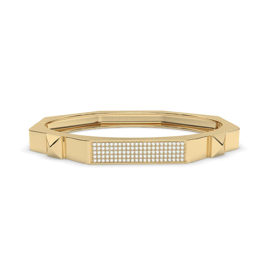 Pavé Geometric Diamond Bracelet