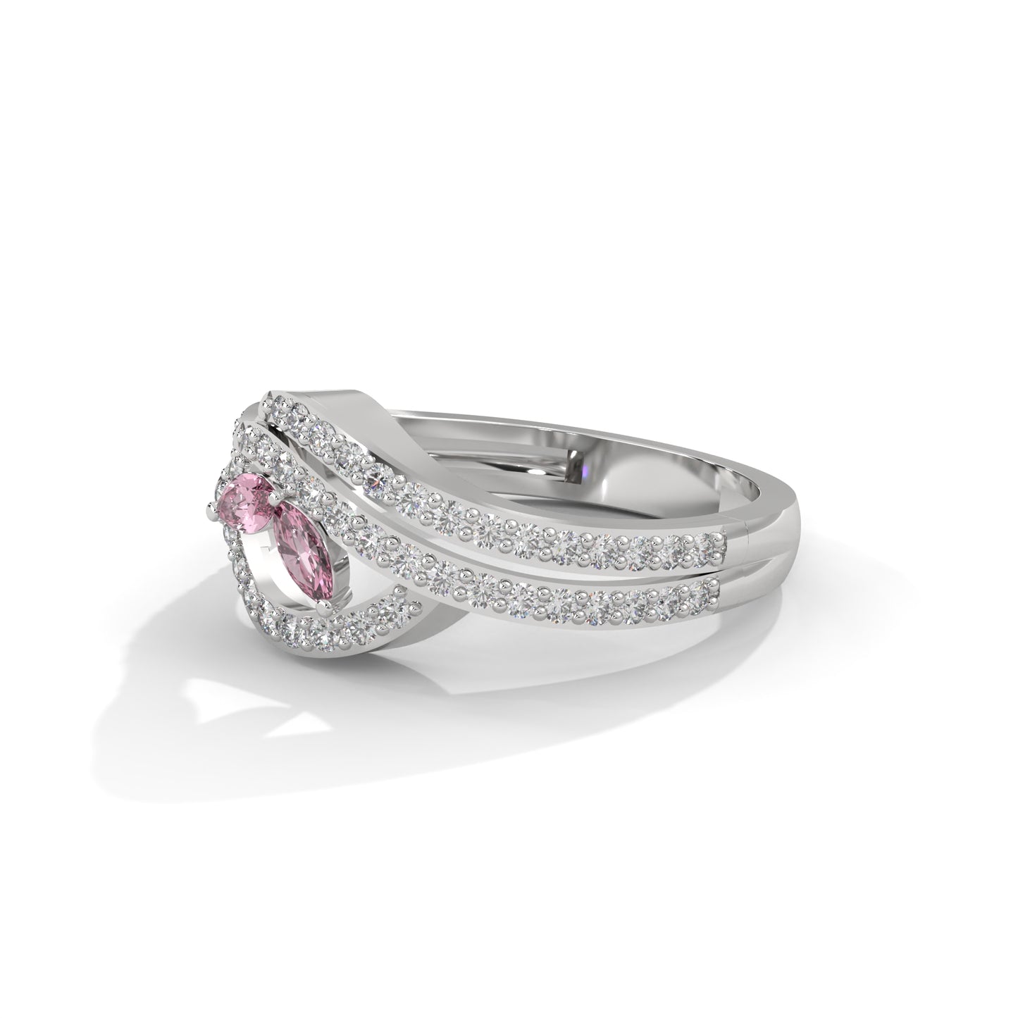 Mystique Blush Diamond Ring