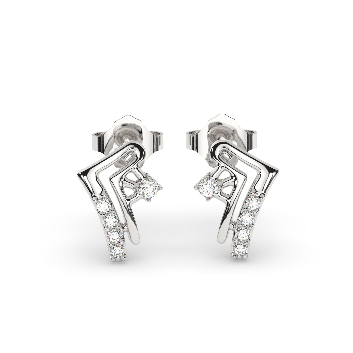 Elegant Diamond Studs