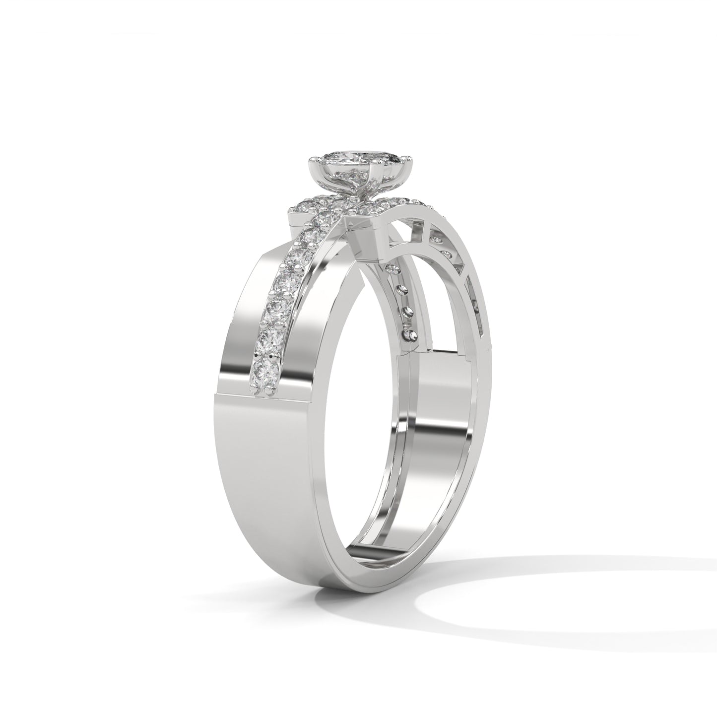 Astra Glide Diamond Ring