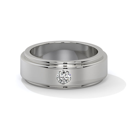 Classic Two-Tone Diamond Ring