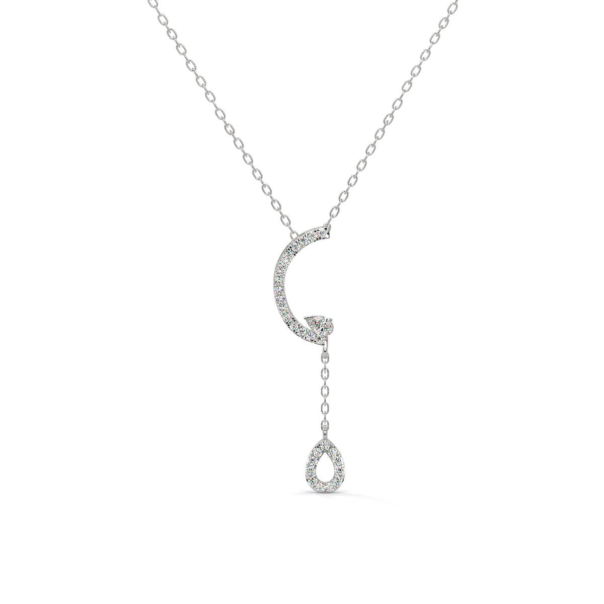 Moonlit Diamond Pendant