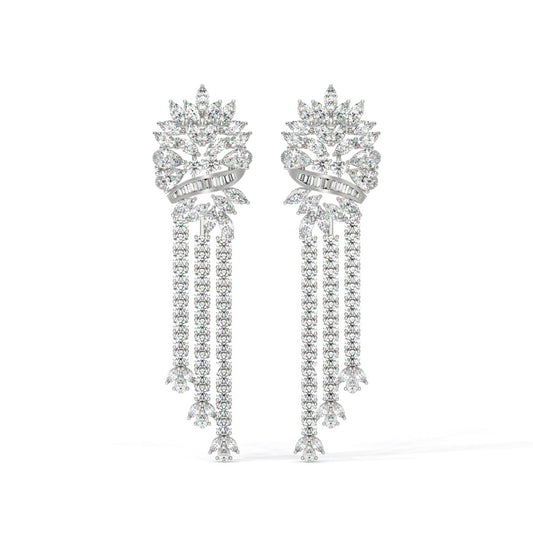 Opaluxe Diamond Waterfall Dangles