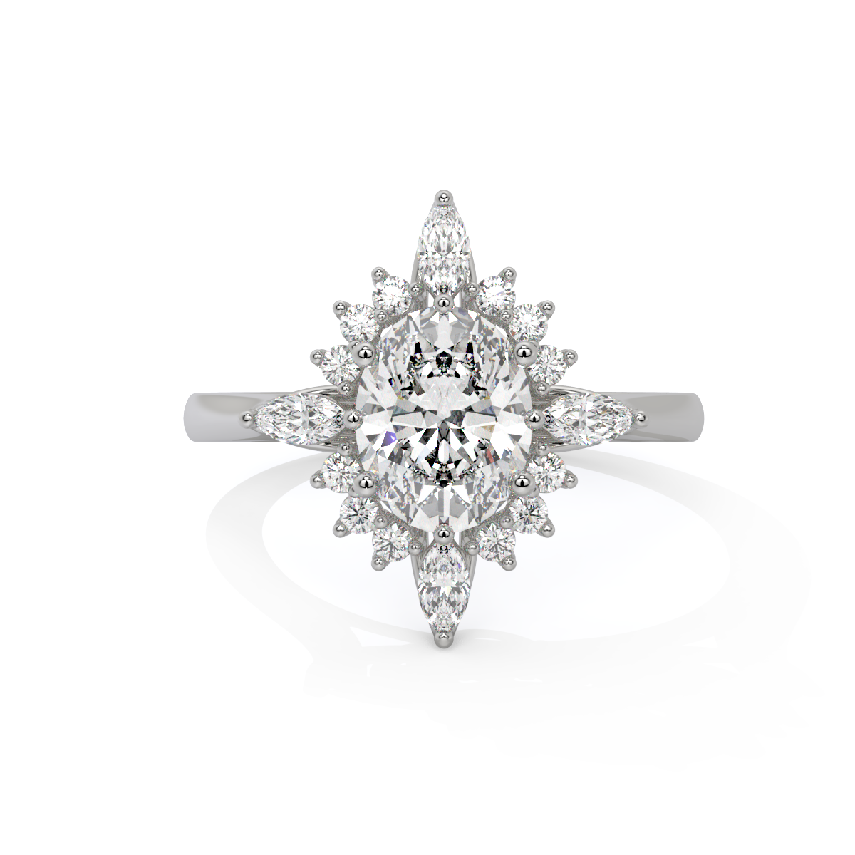 The Apex Diamond Ring