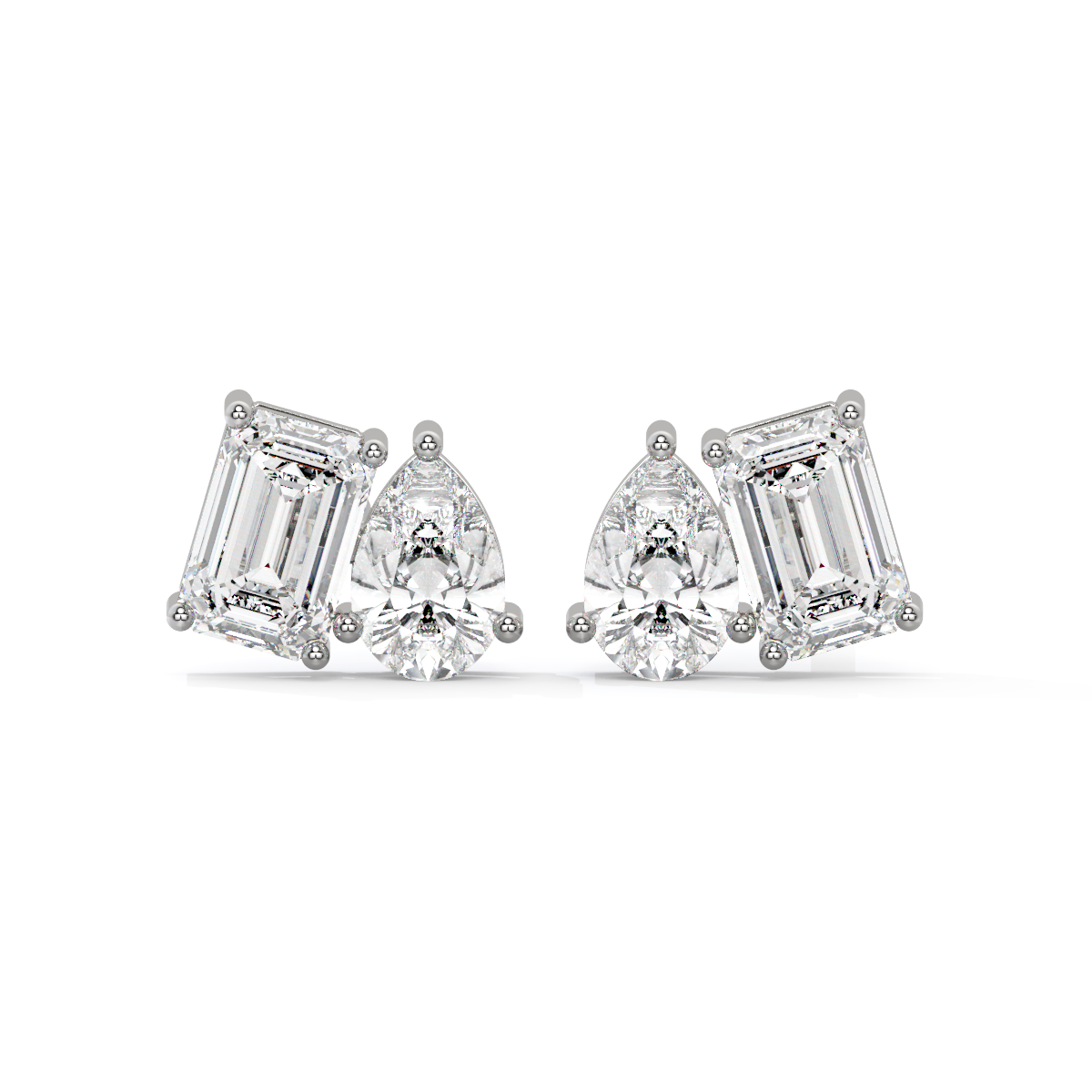 The Duo-Cut Diamond Studs