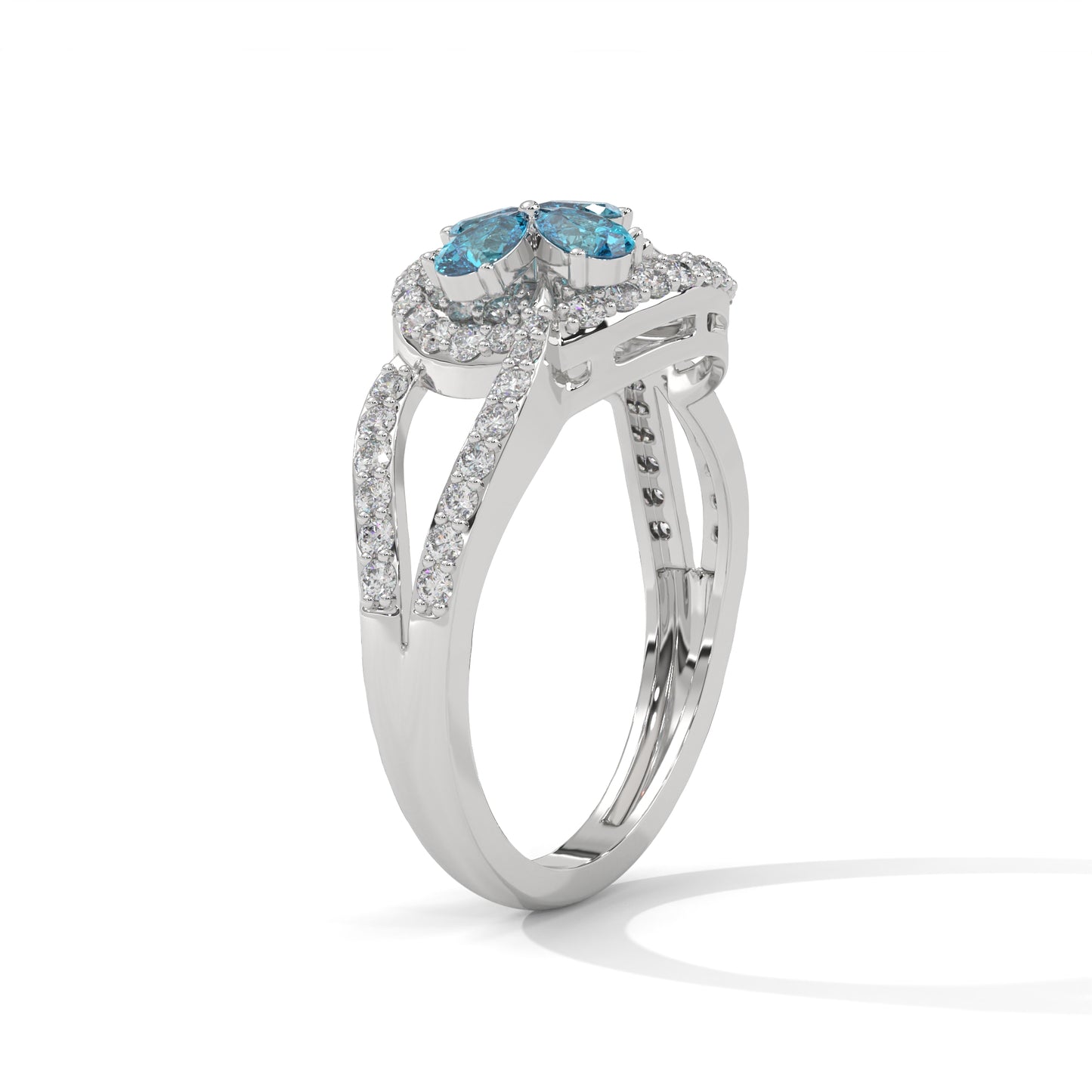 Lustre Flora Diamond Ring