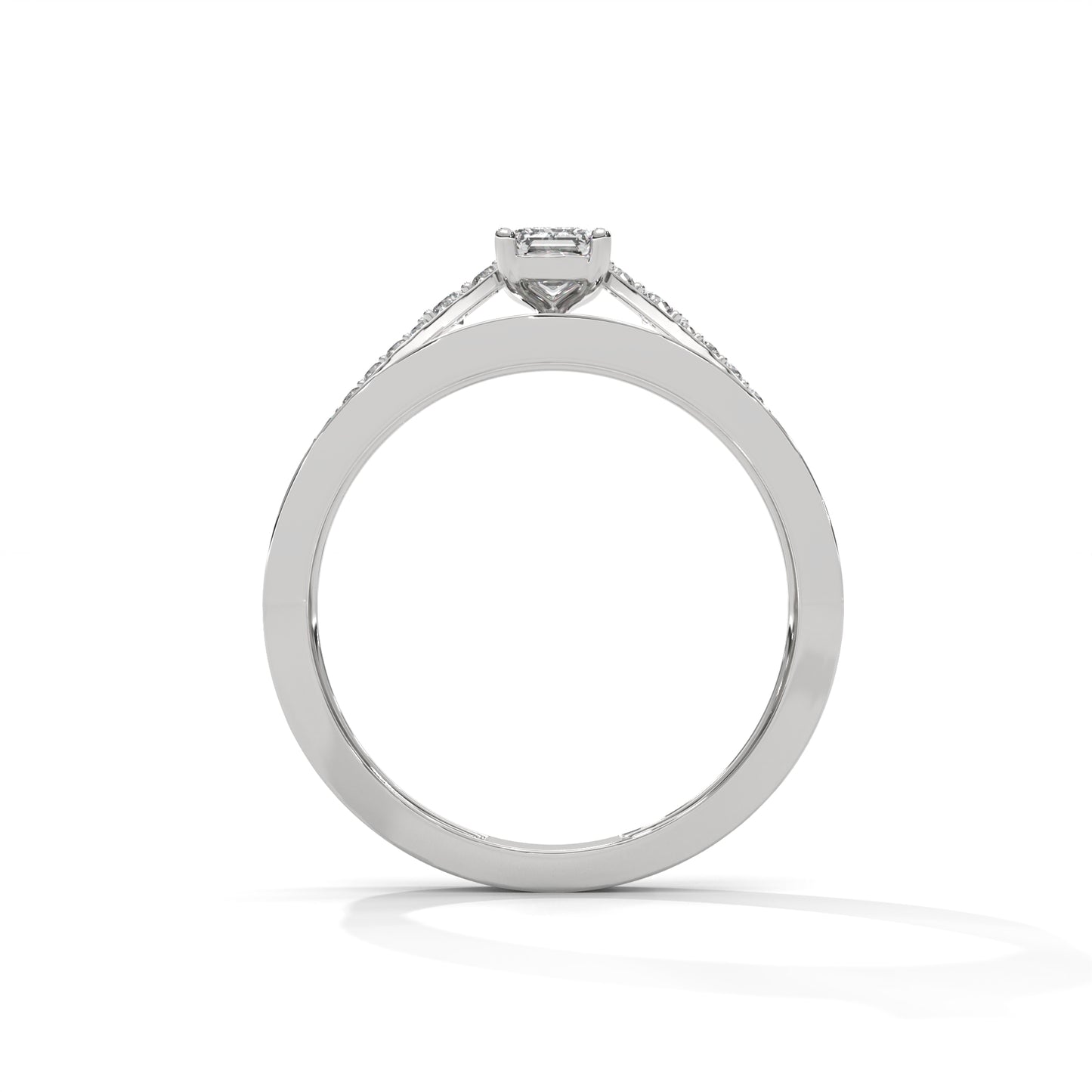 Monarch Cut Radiance Ring