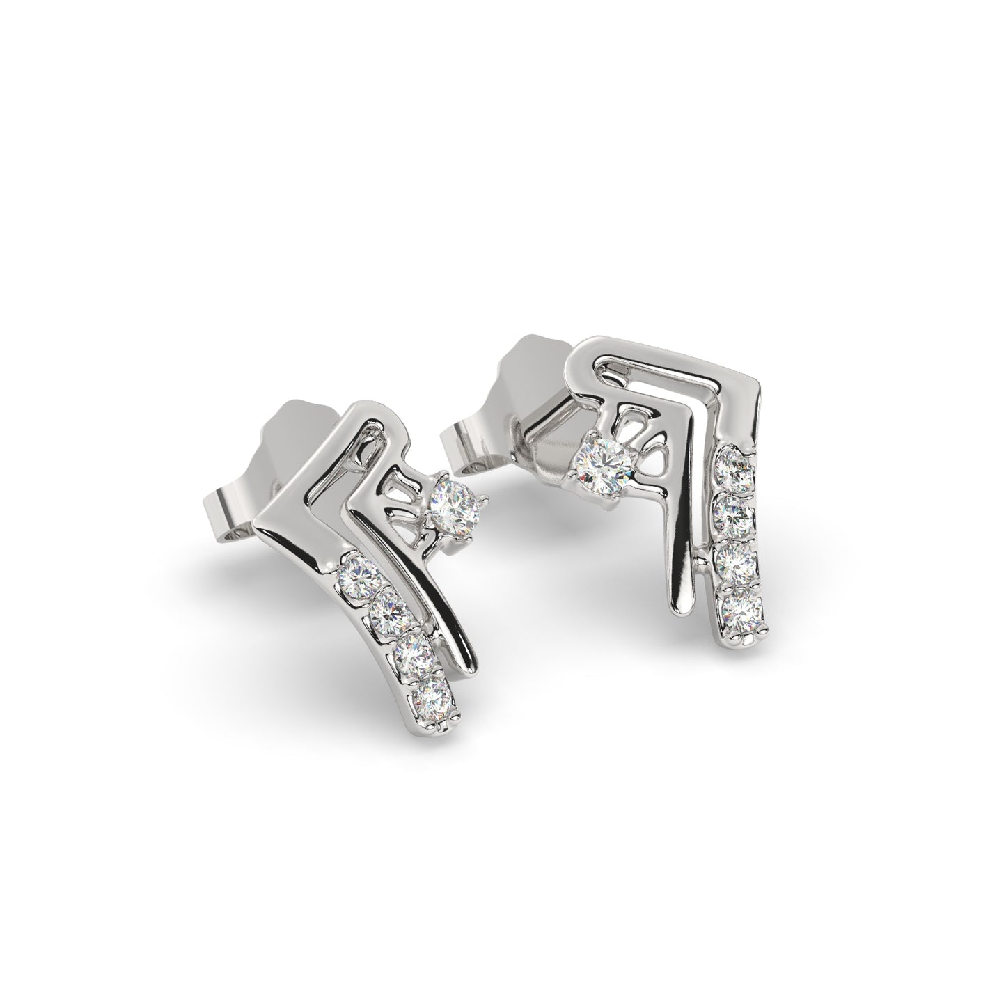 Elegant Diamond Studs