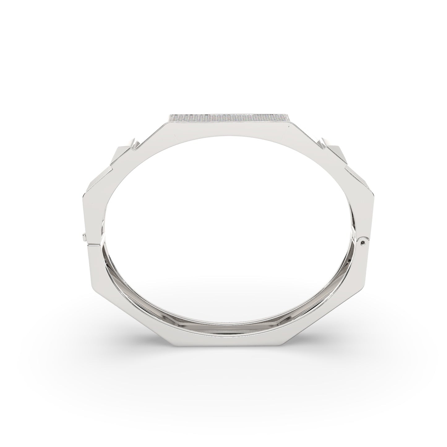 Pavé Geometric Diamond Bracelet