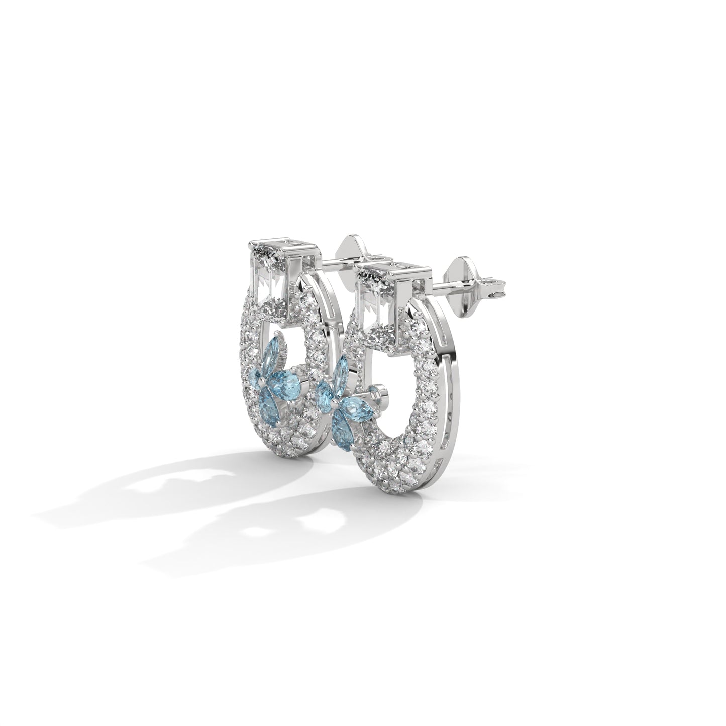 Blue Pixel Loop Drops