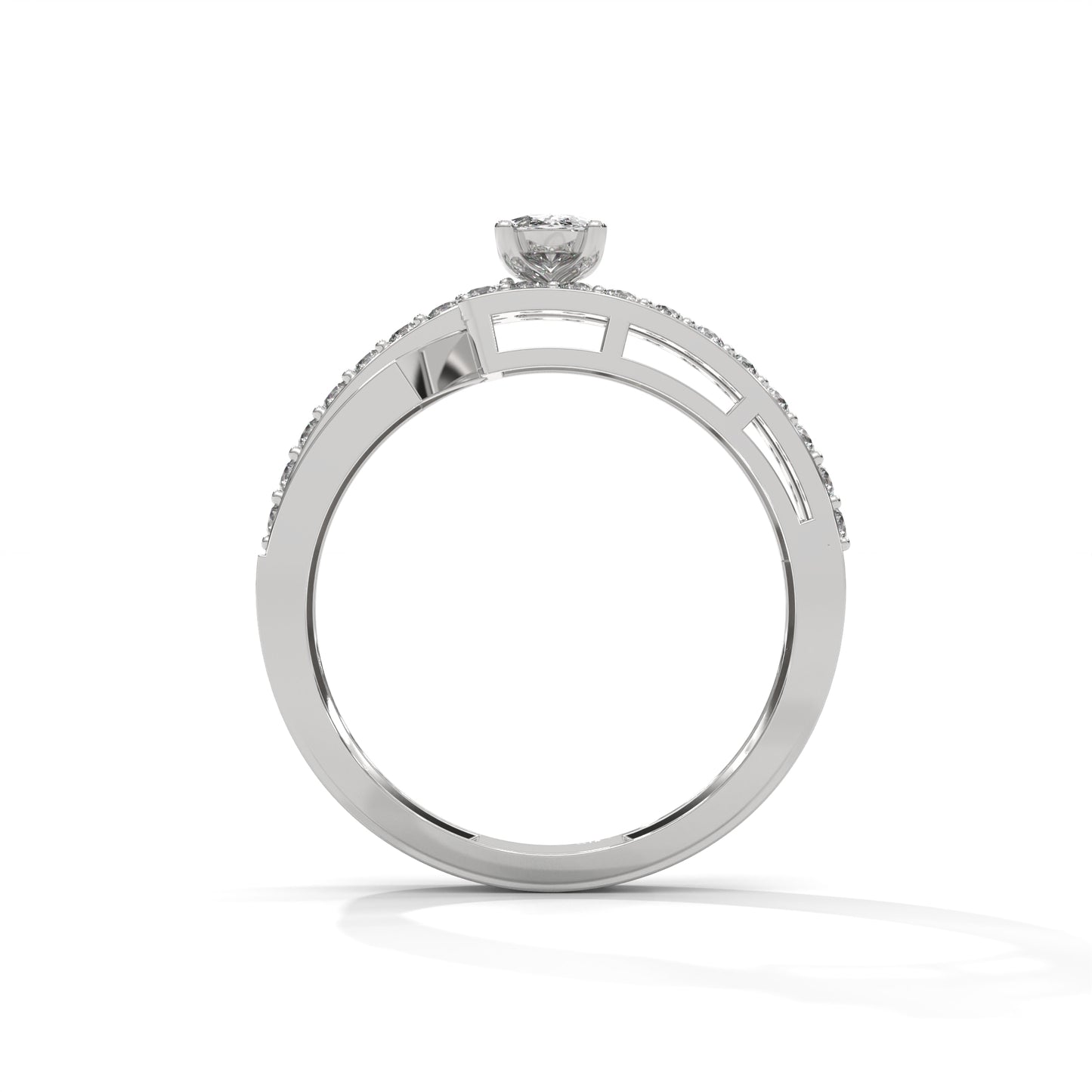 Astra Glide Diamond Ring