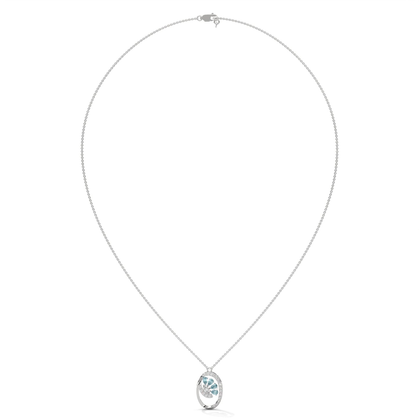 Aqualis Diamond Glow Pendant