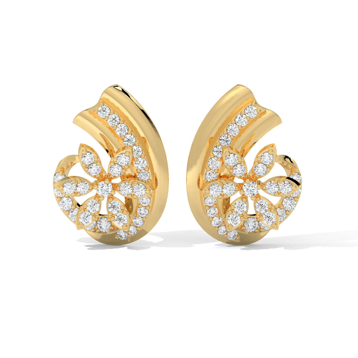 Blooming Radiance Diamond Studs