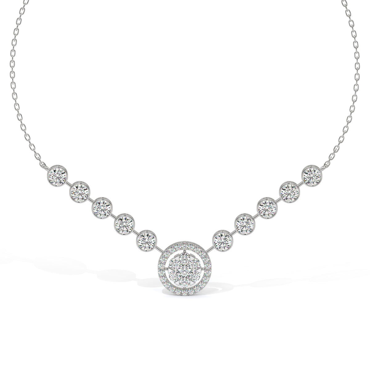 Elegant Diamond Pendant