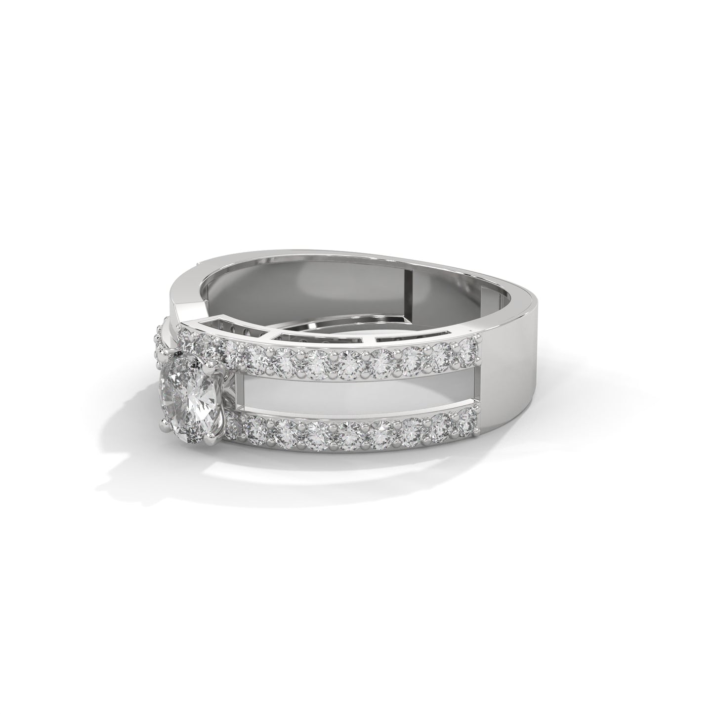 Astra Glide Diamond Ring