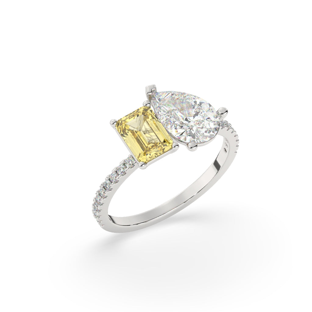 Two-Stone Diamond Ring