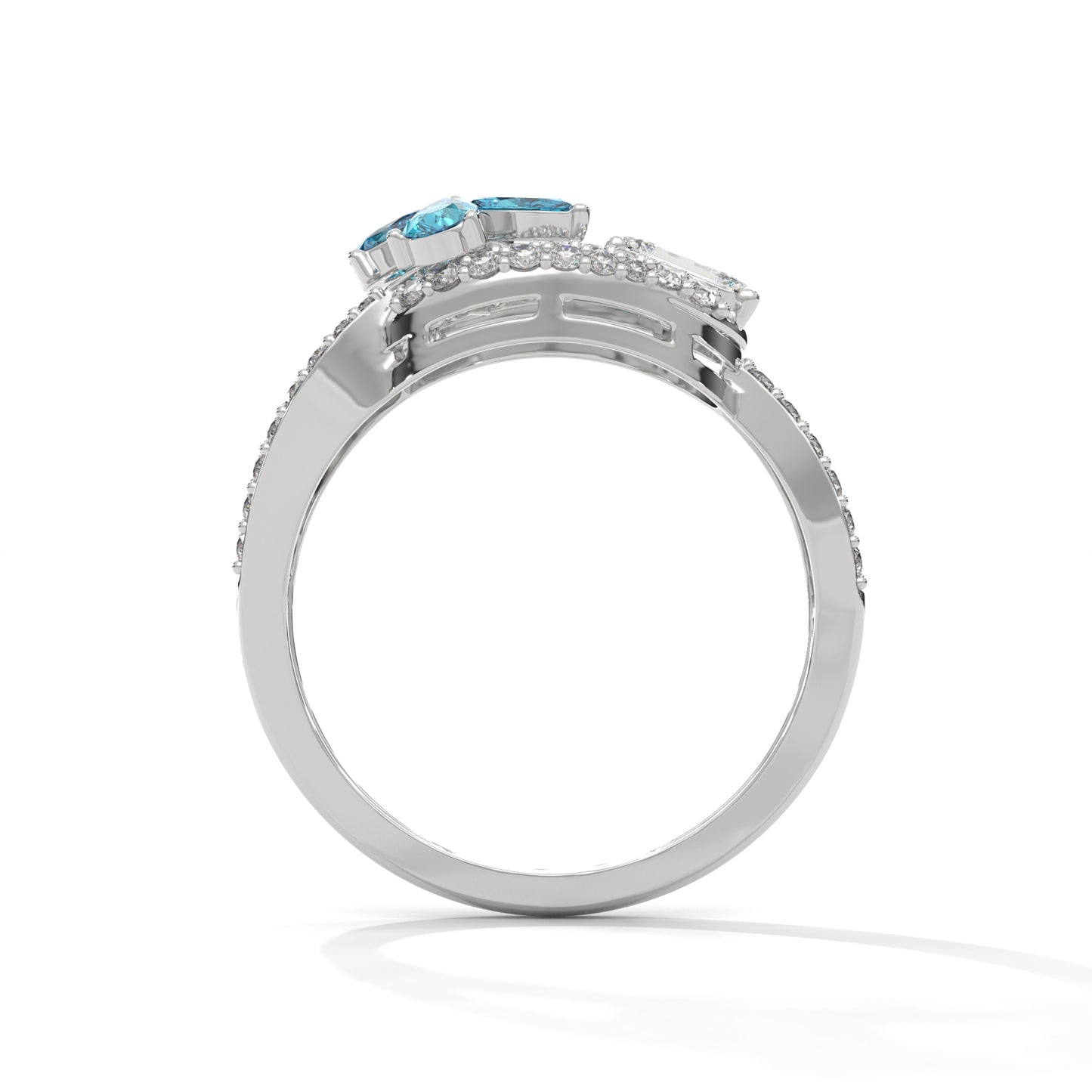 Lustre Flora Diamond Ring
