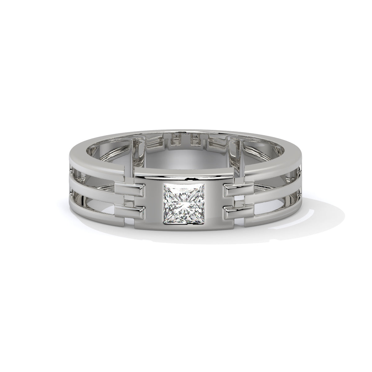 Titan Crest Diamond Men's Ring