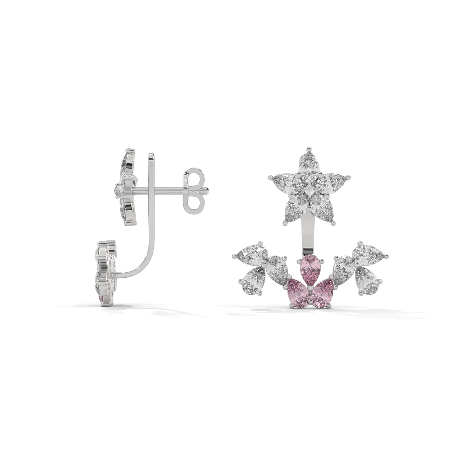 Blush Starflower Radiance Studs