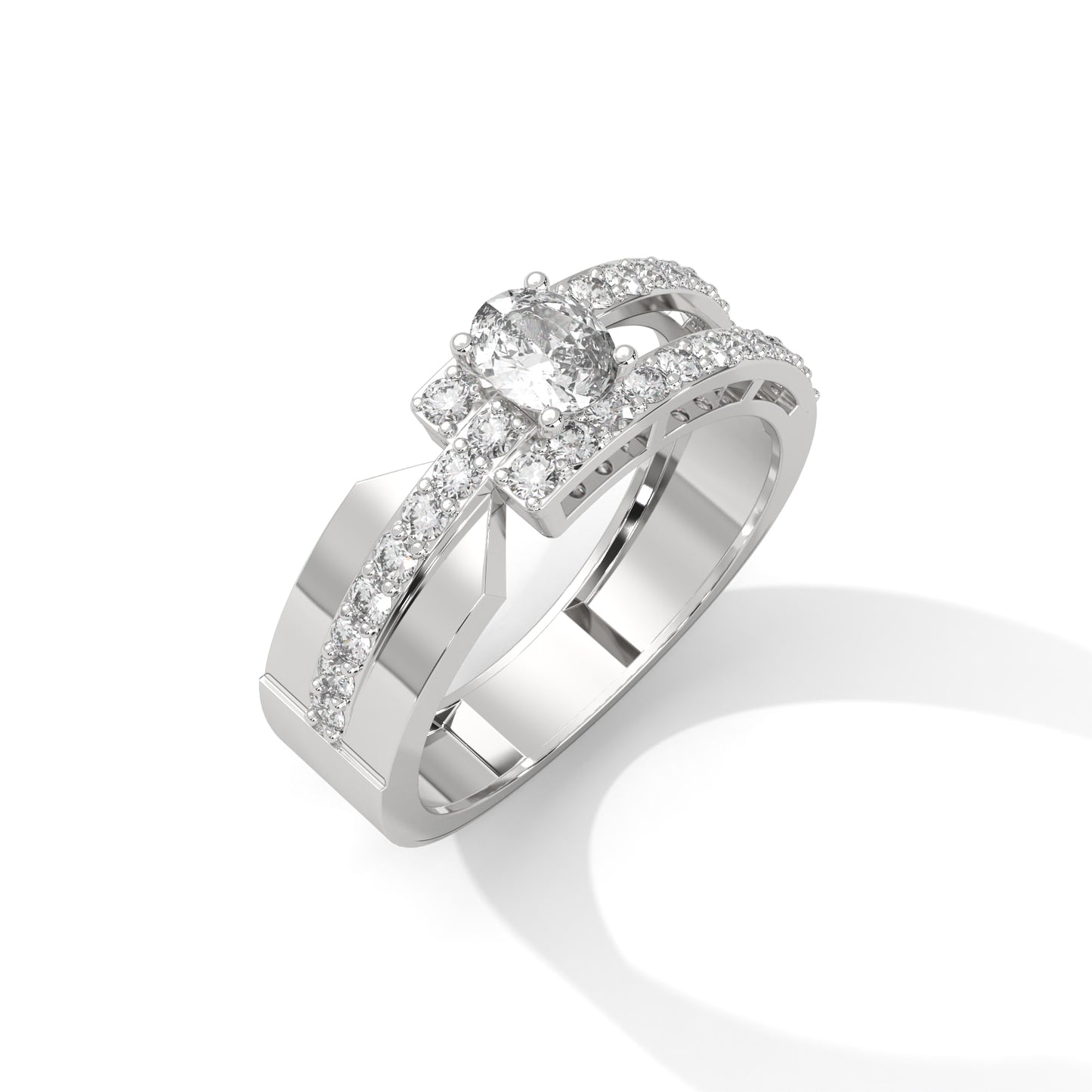 Astra Glide Diamond Ring