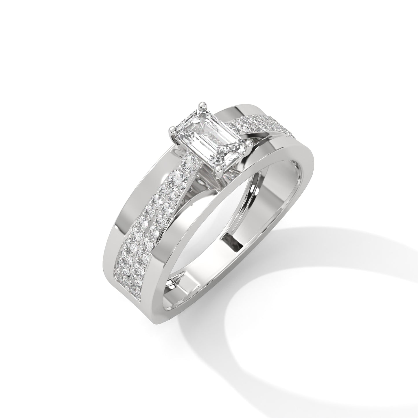 Monarch Cut Radiance Ring