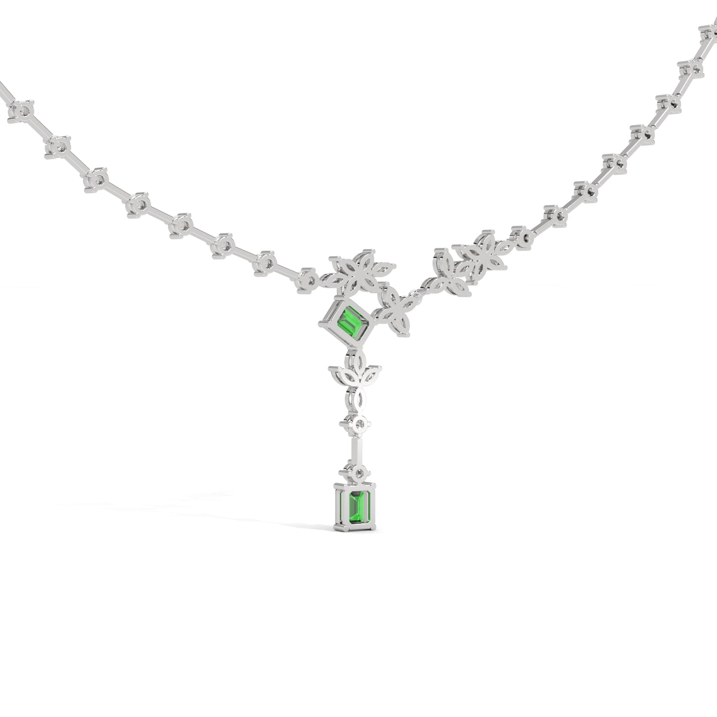 Verdant Grac Diamond Necklace