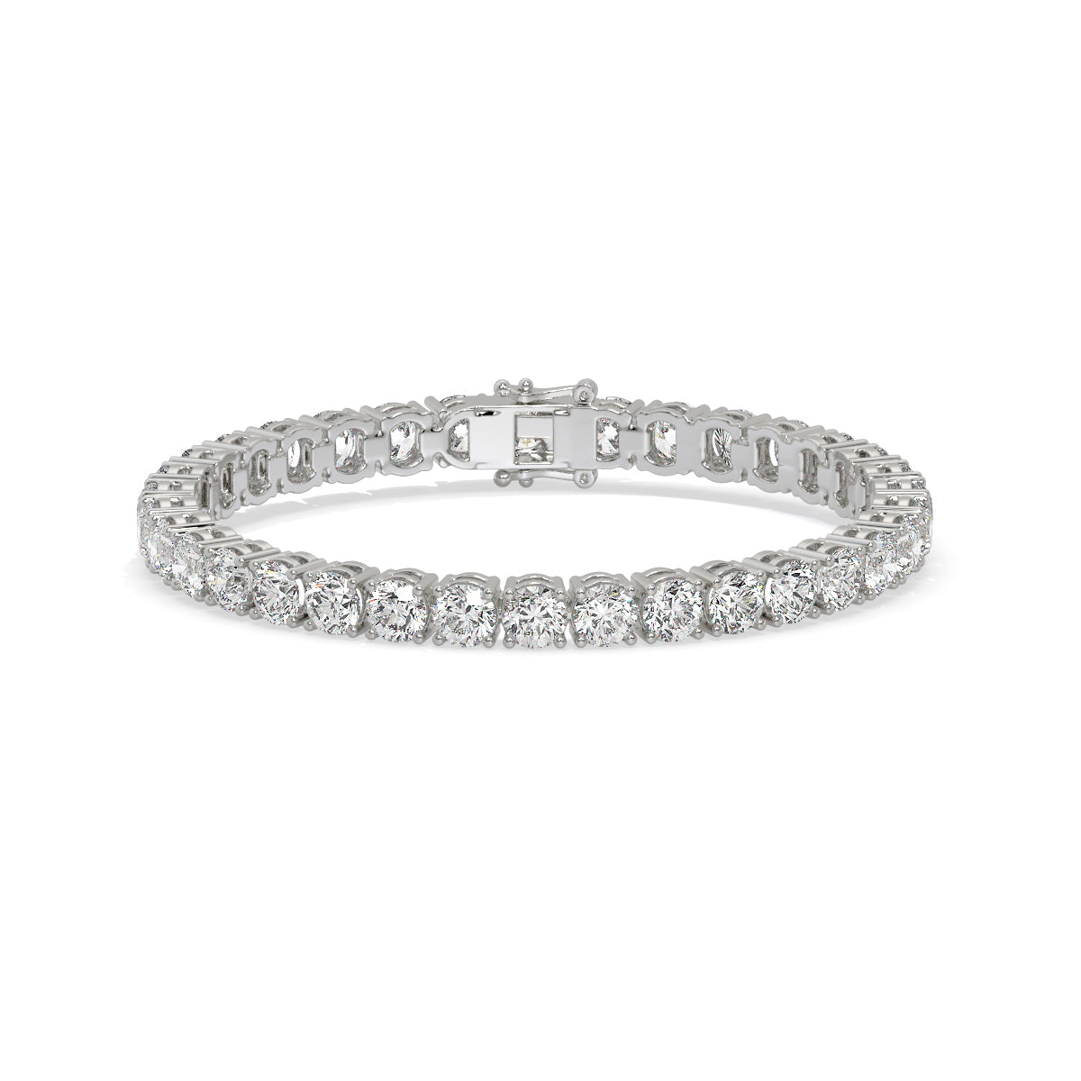 Forever Line Diamond Tennis Bracelet