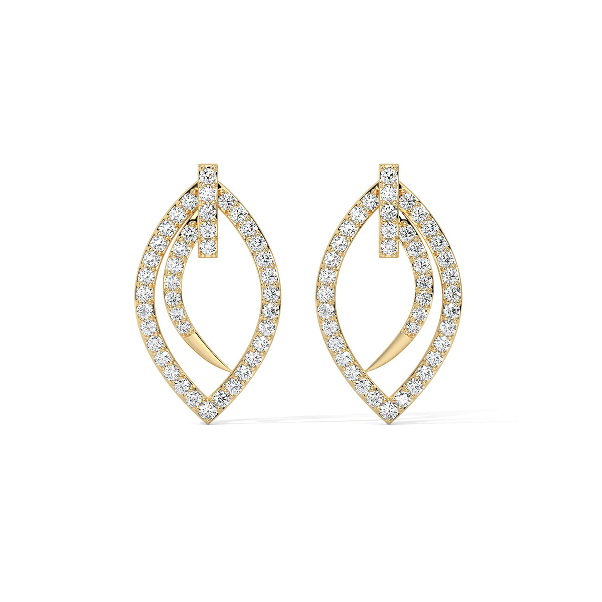 Serenique Sparkle Frame Diamond Drops