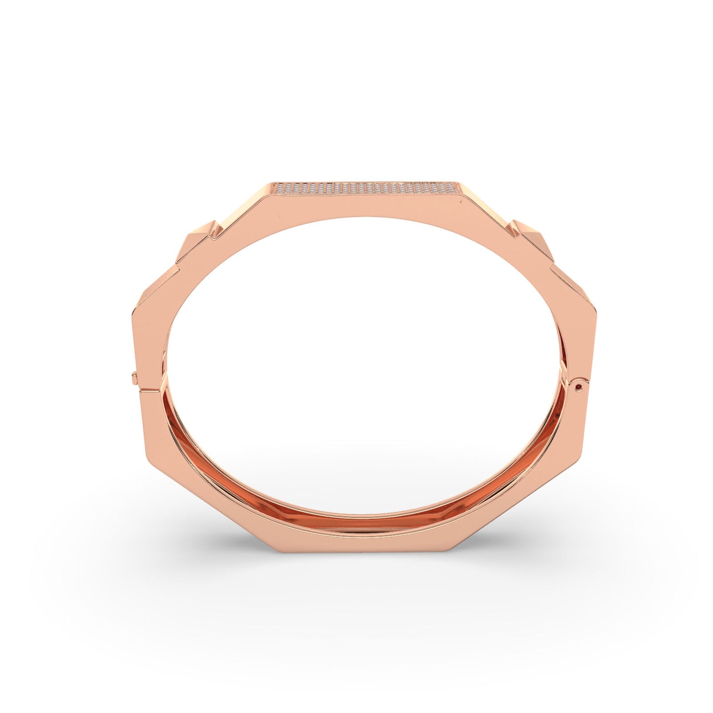 Pavé Geometric Diamond Bracelet