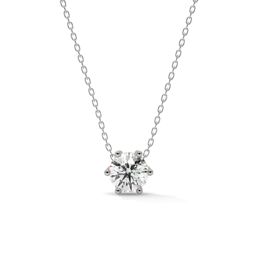 Solitaire Diamond Pendant
