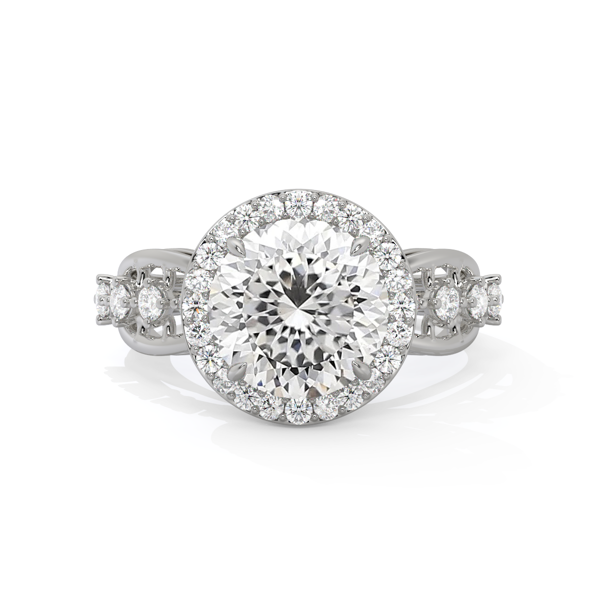 The Empress Portuguese Cut Diamond Ring