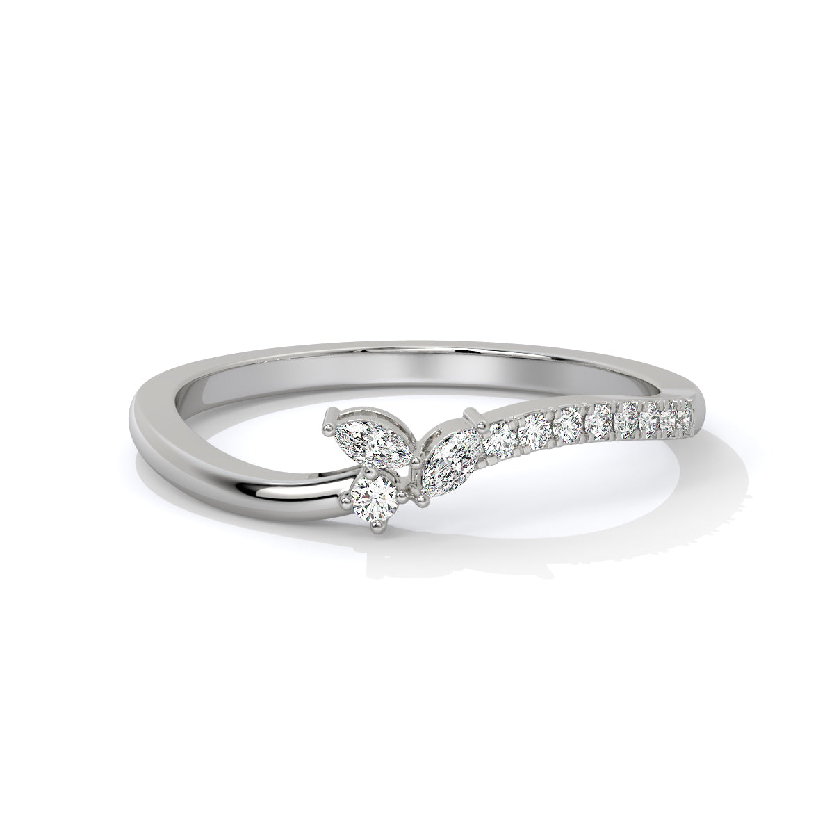 Butterfly Gleam Diamond Elegance Ring