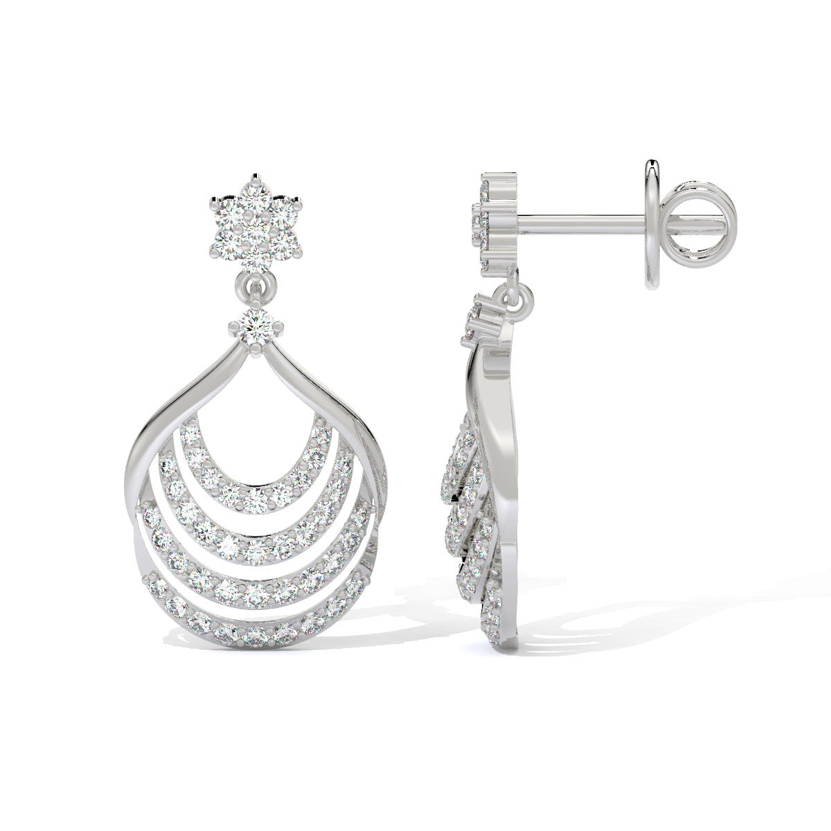 Dancing Petals Diamond Drops