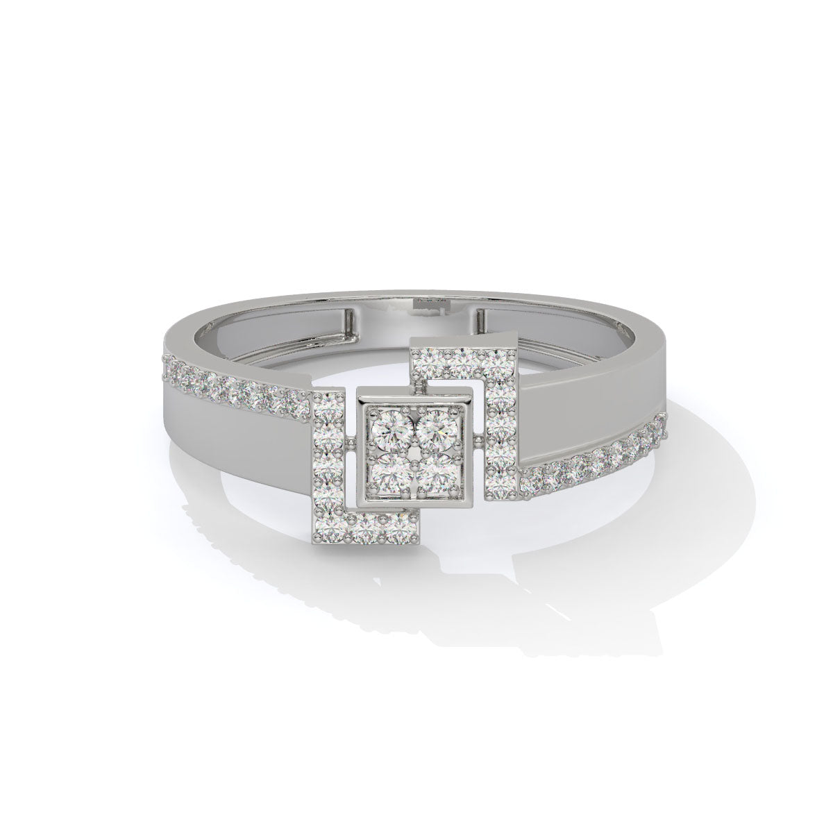 Radiant Nexus – Men's Diamond Ring