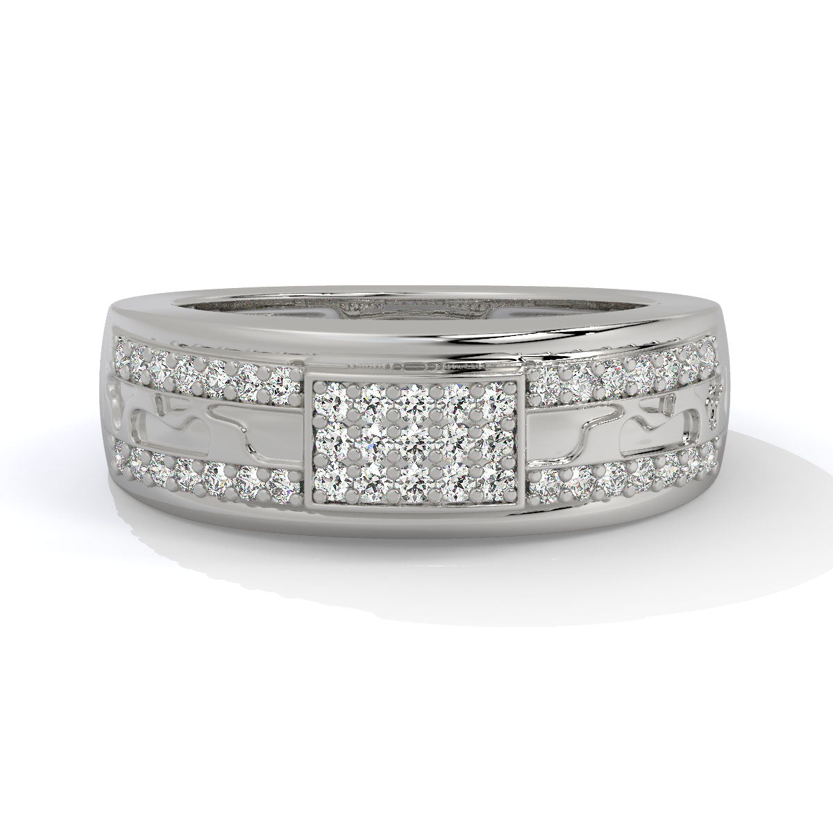 Majestic Allure Men's Diamond Ring